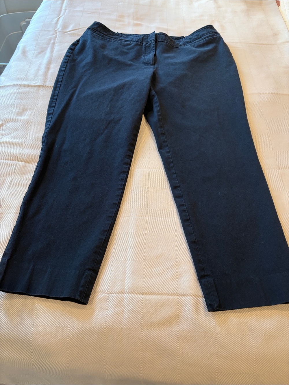 Talbots black Cropped Capris
